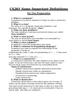 CS201 Important for Viva Preparation.doc